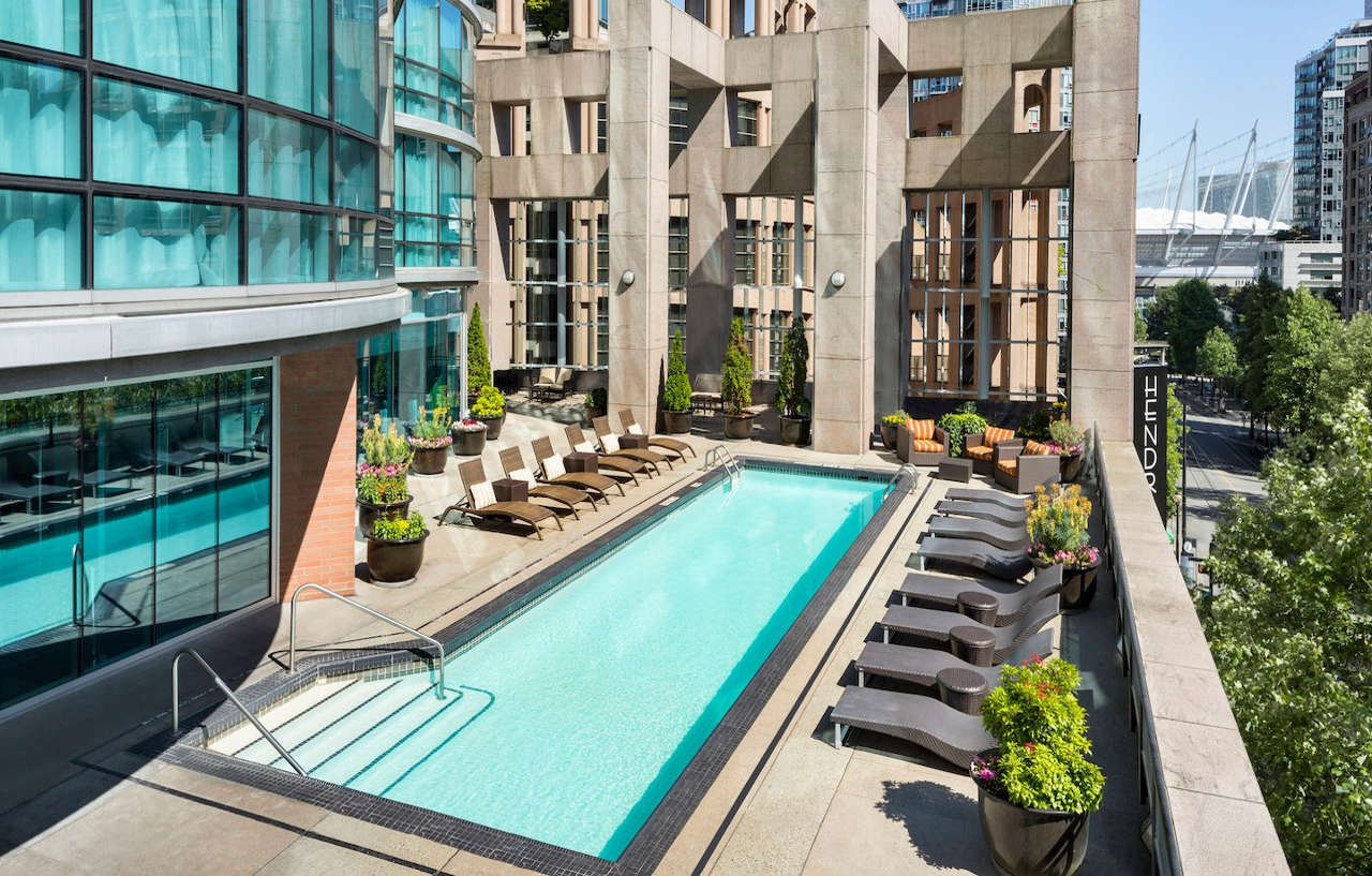 Hilton Vancouver Downtown, Bc, Canada Екстер'єр фото
